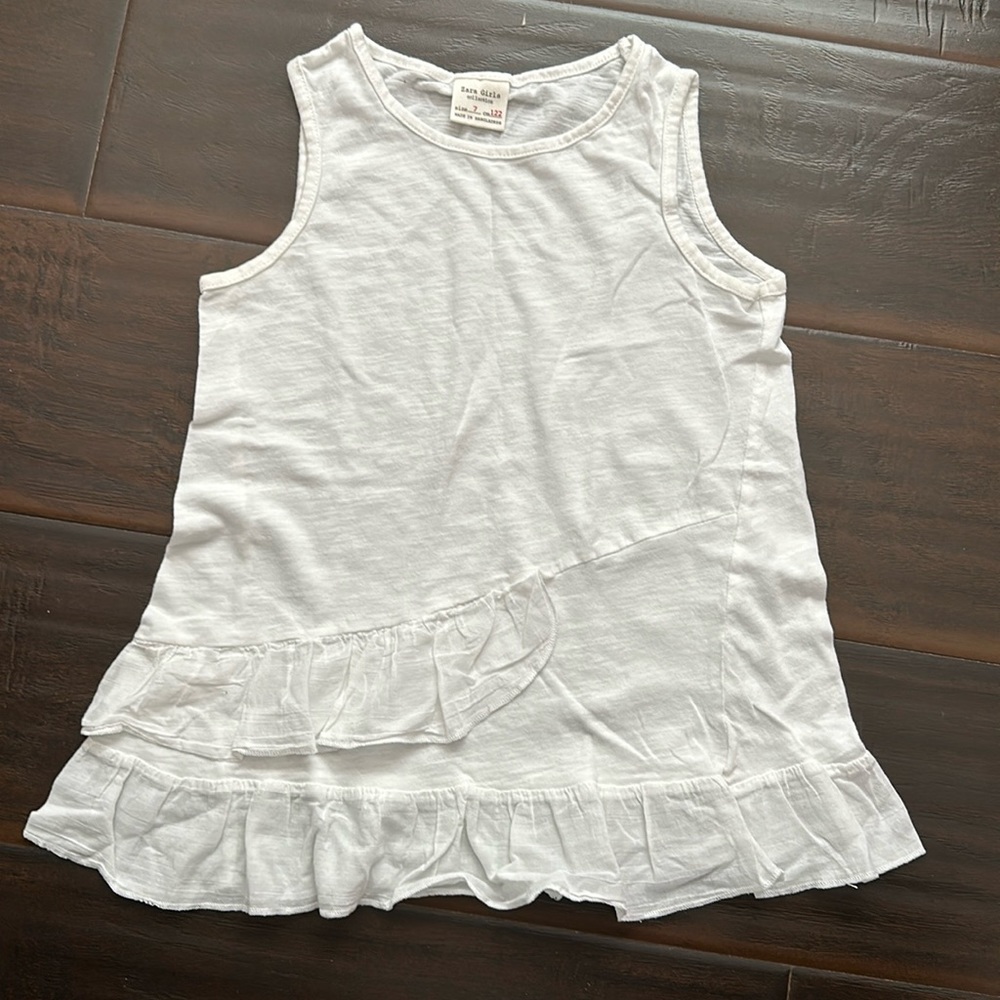 Girls White Top